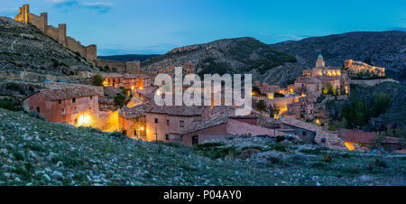 Albarracin, Aragon, Espagne Banque D'Images