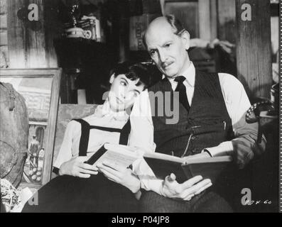 Titre original : LE JOURNAL D'ANNE FRANK. Titre en anglais : LE JOURNAL D'ANNE FRANK. Directeur de film : GEORGE STEVENS. Année : 1959. Stars : JOSEPH SCHILDKRAUT, MILLIE PERKINS. Crédit : 20TH CENTURY FOX / Album Banque D'Images