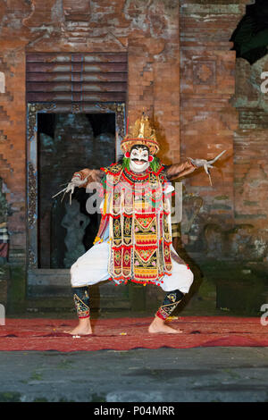 Sunda Upasunda, Barong et Kris, théâtre de l'Arma, Ubud, Bali, Indonésie Banque D'Images