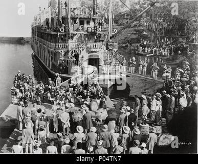 Film Original Titre : Salon du bateau. Titre en anglais : Show Boat. Directeur de film : GEORGE SIDNEY. Année : 1951. Credit : M.G.M / Album Banque D'Images