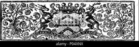 . Anglais : fleuron de livre : un poème : félicitations à l'Inscrit humblement Très Honorable Sir Robert Walpole, sur la conclusion de la Convention entre leurs Majestés de Grande-Bretagne et l'Espagne. 72- Un poème de félicitations à l'Inscrit humblement Très Honorable Sir Robert Walpole Fleuron T031192-3 Banque D'Images