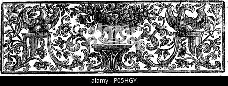 . Anglais : Fleuron du livre : une description de l'hiver. De Gawin Douglas, évêque de Dunkeld par Francis Fawkes H 88 une description de l'hiver. De Gawin Douglas, évêque de Dunkeld par Francis Fawkes H Fleuron T031708-1 Banque D'Images