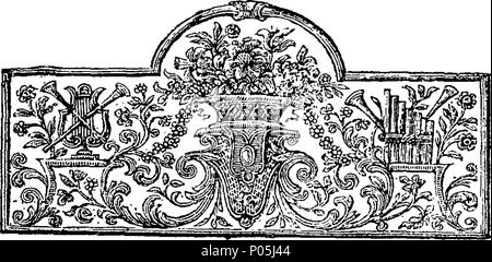 . Anglais : fleuron de livre : un dialogue sur la beauté. À la manière de Platon. 89 Un dialogue sur la beauté. À la manière de Platon. Fleuron T145293-3 Banque D'Images