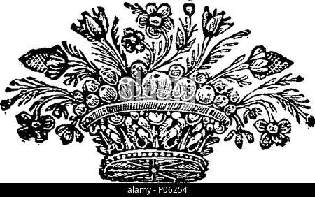 . Anglais : Fleuron du livre : une description de la première découverte de la ville d'Herculanum. antient Près de Portici, un siège de sa Majesté le Roi des Deux-Siciles. Écrit en italien par le Marquis Don Marcello di Venuti. Traduit en anglais. À laquelle sont ajoutés, les traductions de certaines lettres sur ce sujet, qui a passé entre le Cardinal Quirini, et les érudits, Gesner, Reimar et Feverlinus. 85 Une description de la première découverte de la ville d'Herculanum antient Fleuron N009115-17 Banque D'Images