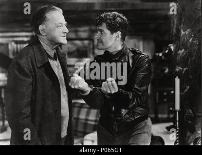 Titre original : SABOTEUR. Titre en anglais : SABOTEUR. Film Réalisateur : Alfred Hitchcock. Année : 1942. Credit : UNIVERSAL PICTURES / Album Banque D'Images