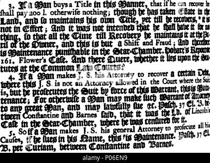 . Anglais : Fleuron du livre : Une version abrégée de la loi et l'équité dans l'ordre alphabétique digérées dans les titres avec des notes et références à l'ensemble. Par Charles Viner, Esq ; 103 une version abrégée de la loi et l'équité dans l'ordre alphabétique digérées dans les titres avec les remarques et les références au tout le fleuron N047229-9 Banque D'Images