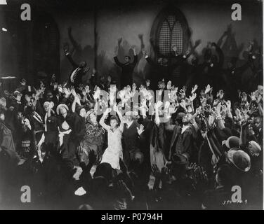 Titre original : alléluia. Titre en anglais : alléluia. KING VIDOR, Réalisateur :. Année : 1929. Stars : NINA MAE MCKINNEY. Credit : M.G.M / Album Banque D'Images