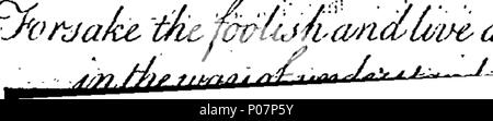 . Anglais : fleuron de livre : un guide pour la langue anglaise. En deux parties. Le premier, bon pour les débutants, qui fais une méthode naturelle et facile à prononcer et à exprimer ces deux mots communs et des noms propres ; où un soin particulier est dû remarquer l'Accent, la prononciation pour prévenir le cercle vicieux. La deuxième, pour tels que certains sont avancés à maturité de jugement, contenant des observations sur les sons des lettres et Diphtongues ; Règles pour la véritable répartition des syllabes, et l'utilisation de capitales, s'arrête, et Marque : avec des grandes tables des abréviations, et les distinctions de mots ; et plusieurs alphabets de C Banque D'Images