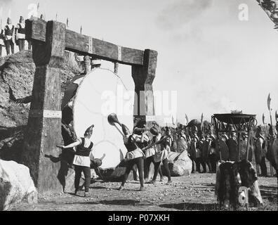 Titre original : LA BATTAGLIA DI MARATONA DU. Titre en anglais : GÉANT DE MARATHON. Film Réalisateur : JACQUES TOURNEUR. Année : 1959. Banque D'Images