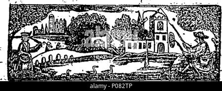 . Anglais : Fleuron du livre : Une lettre d'un vieux marchand à son fils. 120 Une lettre d'un vieux marchand à son fils. Fleuron T054348-2 Banque D'Images