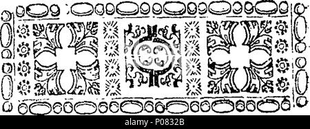 . Anglais : Fleuron du livre : Conseils d'une mère à son fils et sa fille. Initialement écrit en français par la Marquise de Lambert, et à publier avec beaucoup d'approbation à Paris. Fait en anglais par un gentleman. 269 Conseils d'une mère à son fils et sa fille Fleuron T142619-8 Banque D'Images