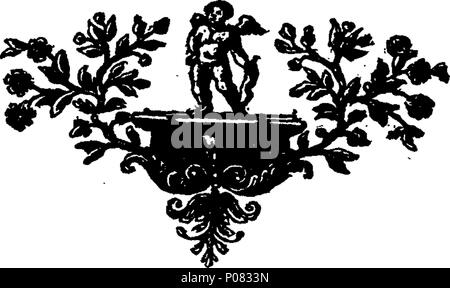 . Anglais : Fleuron du livre : Conseils d'une dame. 269 Conseils pour une dame. Fleuron T021055-1 Banque D'Images