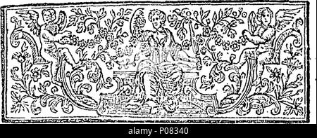 . Anglais : Fleuron du livre : Conseils d'une dame. 269 Conseils pour une dame. Fleuron T079391-2 Banque D'Images