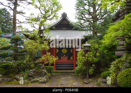 Nikko, JAPON - 23 juillet 2017 : Kyozo, Store pour les sutras dans les beaux édifices de, Nikko Tosho gu, Japon Banque D'Images