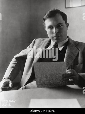 Stars : King Vidor. Banque D'Images