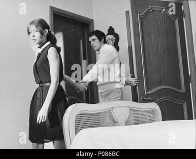 Titre original : TEOREMA. Titre en anglais : théorème. Film Réalisateur : Pier Paolo Pasolini. Année : 1968. Stars : Terence Stamp. Credit : AETOS FILM / Album Banque D'Images