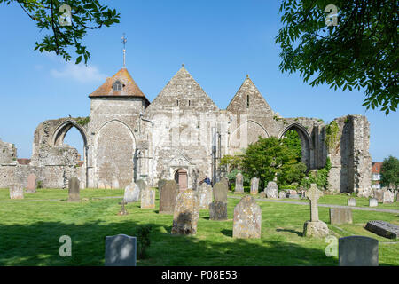 L'église paroissiale de Saint Thomas le Martyr, St Thomas Street, Rye, East Sussex, Angleterre, Royaume-Uni Banque D'Images