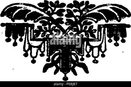 . Anglais : fleuron de livre : Un grand dictionnaire français et néerlandais, en deux parties : où chaque langue est définie dans sa forme appropriée ; les différentes significations des mots étant exactement noté, et l'abondance de choix des expressions et proverbes intermixt. À laquelle est ajouté un grammer, pour les deux langues. La première partie. La quatrième édition corrigée et augmentée.  = Groot Woordenboek der Engelsche en Nederduytsche taalen spraakkonst derzelver ; nevens eene. W. porte Sewel. Eerste Deel. De fuifde vermeerdert druk verbetert fr. 118 Un grand dictionnaire français et néerlandais Fleuron T152845-6 Banque D'Images