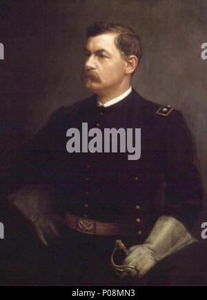 . George Brinton McClellan : anglais . George Brinton McClellan . 1888 15-Scott Mcclellan Banque D'Images