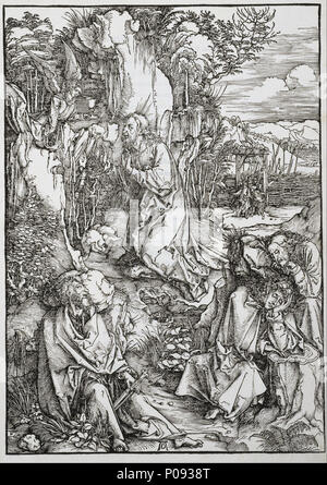 274 Albrecht Dürer - agonie dans le jardin - Google Art Project (une cQFhYtiGsuhF) Banque D'Images