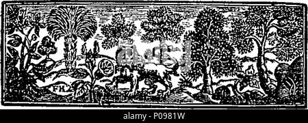 . Anglais : Fleuron du livre : Alfred. Un epick poème. En douze livres. Dédié à l'illustre Prince Frederick de Hanovre. Par Sir Richard Blackmore, Kt. M. D. 278 Alfred Fleuron T074299-13 Banque D'Images