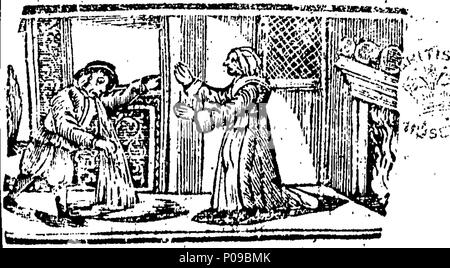 . Anglais : fleuron de livre : un nouveau dialogue et de détourner, à la fois sérieux et comique, qui a passé l'autre jour, entre un cordonnier et sa femme qui vivent dans ce quartier. Pris en main par un court-penman agile un de ses compagnons Boon. 142 un nouveau dialogue et de détourner, à la fois sérieux et comique, qui a passé l'autre jour, entre un cordonnier et sa femme qui vivent dans ce quartier Fleuron T131982-1 Banque D'Images