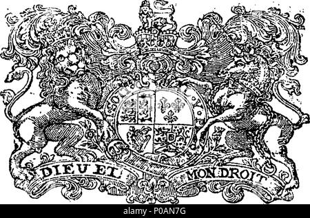 . Anglais : Fleuron du livre : Acte pour les débiteurs insolvables. 300 Acte pour les débiteurs insolvables. Fleuron N050469-1 Banque D'Images