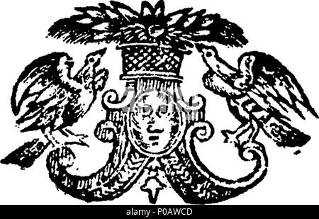 . Anglais : Fleuron du livre : Une Histoire ecclésiastique de l'Ecosse. Contenant l'état de l'église de cette nation, de l'époque de la Reine Mary à l'union des deux royaumes, étant l'espace de 154 ans. 312 Une histoire religieuse de l'Écosse Fleuron T202410-5 Banque D'Images