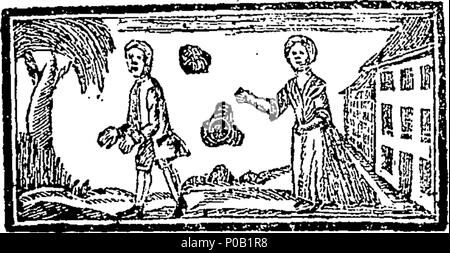 . Anglais : fleuron de livre : un nouveau livre, ou une devinette pour aiguiser wits terne. 157 Un nouveau livre devinette, ou une pierre à aiguiser pour esprits terne. Fleuron T128389-9 Banque D'Images