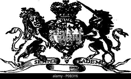 . Anglais : Fleuron du livre : une loi pour l'encouragement de l'échange pour l'Amérique. 300 Une loi pour l'encouragement de l'échange pour l'Amérique. Fleuron N052299-1 Banque D'Images