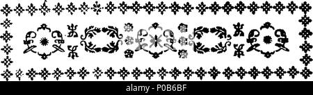 . Anglais : Fleuron du livre : Une réponse à une brochure, intitulée, un récit fidèle des faits par rapport à la fin Présentation de Mr H - s, pour le presbytère de Al---w----le, dans le Northamptonshire. Par M. Madan. 305 Une réponse à une brochure Fleuron T021995-5 Banque D'Images