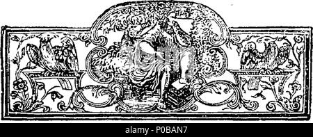 . Anglais : Fleuron du livre : Une introduction à la langue latine. 313 Une introduction à la langue latine. Fleuron T154392-10 Banque D'Images