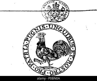 . Anglais : Fleuron du livre : une deuxième lettre à la Chambre des communes et les citoyens de la ville de Dublin. 186 Une deuxième lettre à la Chambre des communes et les citoyens de la ville de Dublin. Fleuron T077738-1 Banque D'Images