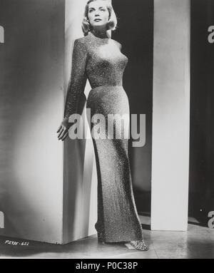 Stars : LIZABETH SCOTT. Banque D'Images