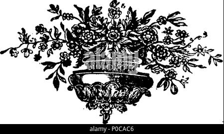 . Anglais : Fleuron du livre : une épître de Calista à Altamont. 315 une épître de Calista à Altamont. Fleuron T144770-3 Banque D'Images
