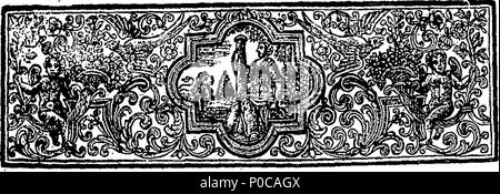 . Anglais : Fleuron du livre : une épître du roi de Prusse, à Monsieur Voltaire. Traduit en anglais à partir de l'original français. 315 une épître du roi de Prusse, à Monsieur Voltaire Fleuron T032817-3 Banque D'Images