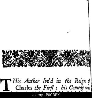 . Anglais : Fleuron du livre : une collection choisie de l'ancien théâtre. Le premier volume. 188 Une collection choisie de l'ancien théâtre. Le premier volume. Fleuron T079279-13 Banque D'Images