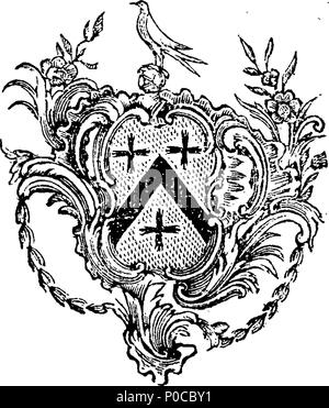 . Anglais : fleuron de livre : un voyage sentimental à travers la France et l'Italie. Par M. Yorick : et la poursuite de celle-ci par Eugenius. Les quatre volumes totale dans une. 189 un voyage sentimental à travers la France et l'Italie Fleuron T014708-2 Banque D'Images