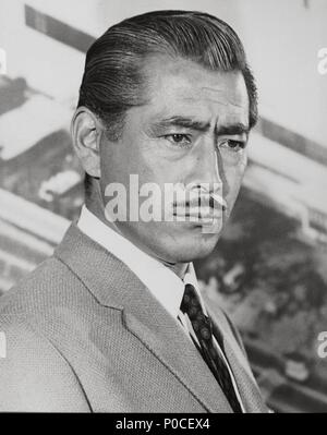 Stars : TOSHIRO MIFUNE. Banque D'Images