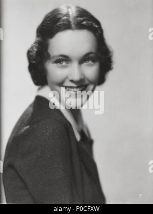 Stars : MAUREEN O'SULLIVAN. Banque D'Images