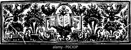 . Anglais : fleuron de livre : un bref compte-rendu de la vie et les souffrances de plusieurs personnes pieuses, qui dy'd en Angleterre pour l'Évangile, sous le règne du Roi Henry VIII et de la reine Mary. 200 Un bref compte-rendu de la vie et les souffrances de plusieurs personnes pieuses Fleuron T062525-4 Banque D'Images