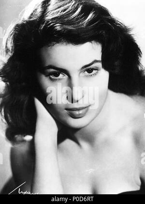 Stars : Silvana Mangano. Banque D'Images