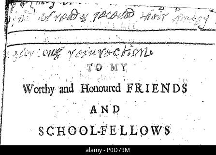 . Anglais : fleuron de livre : un sermon prêché à l'Eglise Saint-Paul, avant les messieurs et d'autres fait ses études à l'école de saint Paul, le 25 janvier 1700/01. Par William A. M. Stonestreet recteur de Saint Stephens dans Walbrook. Publié à la demande des délégués syndicaux. 196 un sermon prêché à St Fleuron T047564-1 Banque D'Images