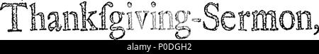 . Anglais : fleuron de livre : un sermon de grâces, prêcher avait le 5 novembre. 1711. Par Giles Dent. 220 un sermon de grâces, prêcher avait le 5 novembre. 1711. Par Giles Dent. Fleuron N014355-3 Banque D'Images