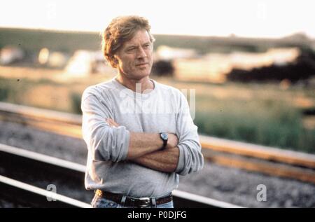 Titre original : au milieu coule une rivière. Titre en anglais : au milieu coule une rivière. Film Réalisateur : Robert Redford. Année : 1992. Stars : Robert Redford. Credit : Columbia Pictures / Album Banque D'Images