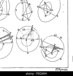 . Anglais : fleuron de livre : un système d'astronomie. Contenant la recherche et la démonstration des éléments de cette science. 217 Un système d'astronomie Fleuron T077160-6 Banque D'Images