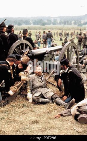 Titre original : GETTYSBURG. Titre en anglais : GETTYSBURG. Directeur de film : RONALD F MAXWELL. Année : 1993. Stars : RICHARD JORDAN. Credit : TURNER PHOTOS / Album Banque D'Images