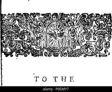 . Anglais : Fleuron du livre : une vraie de la vie humaine. Où les passions sont considérées sous un jour nouveau. Par E. Young, LL. D. Recteur de Welwyn dans le Hertfordshire, et l'auteur de la nuit pensées, &c. &C. 240 Une estimation réelle de la vie humaine Fleuron T051867-1 Banque D'Images