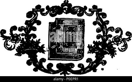 . Anglais : Fleuron du livre : Une justification de l'ancienne église de l'Angleterre. Ou ; une réponse à M. Wainhouse's nouveautés de l'Église de Rome. 246 Une justification de l'ancienne église de l'Angleterre Fleuron T063953-24 Banque D'Images
