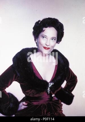 Stars : MERLE OBERON. Banque D'Images